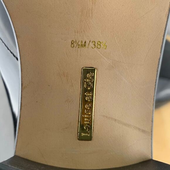 Louise Et Cie Black Patent Leather Low Heel Women’s Size 8.5M US - Picture 8 of 8